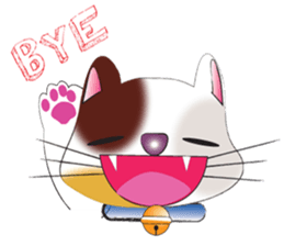 Wacky Cat sticker #4543237