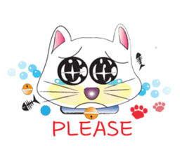 Wacky Cat sticker #4543242