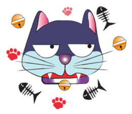 Wacky Cat sticker #4543252