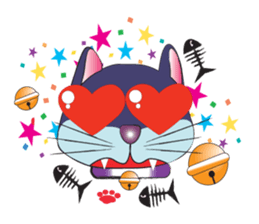 Wacky Cat sticker #4543255