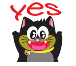 Wacky Cat sticker #4543258