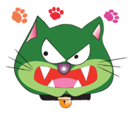 Wacky Cat sticker #4543262