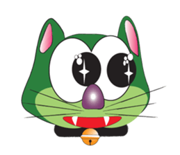 Wacky Cat sticker #4543263