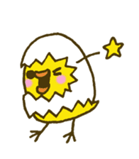 Shell chick 2 sticker #4543461