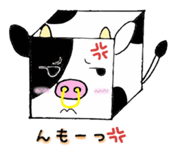 cube animals sticker #4543953