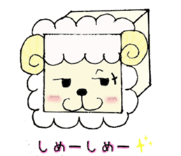 cube animals sticker #4543955