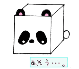 cube animals sticker #4543970