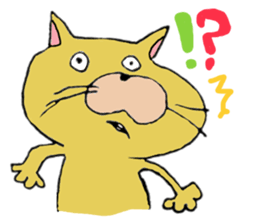 breaking cat sticker #4544265