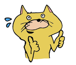 breaking cat sticker #4544270