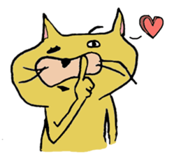 breaking cat sticker #4544293