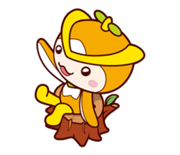 Tokorozawa city image mascot "Tokoron" sticker #4545060