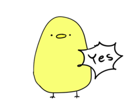 chick chicken life sticker #4545104