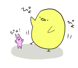 chick chicken life sticker #4545113