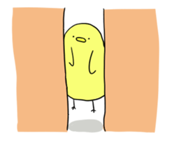 chick chicken life sticker #4545124