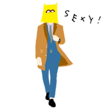 motograph 002 / SHY PEOPLE sticker #4545294