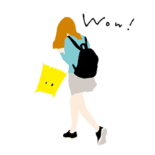 motograph 002 / SHY PEOPLE sticker #4545296