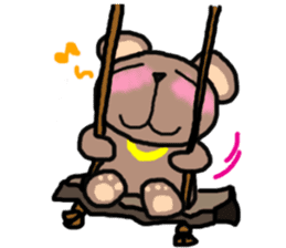 Because it's a bear. sticker #4546024