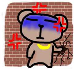 Because it's a bear. sticker #4546029