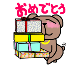 Because it's a bear. sticker #4546033