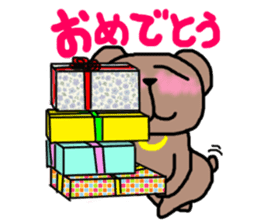 Because it's a bear. sticker #4546033