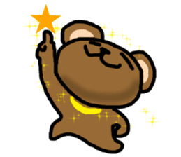 Because it's a bear. sticker #4546040