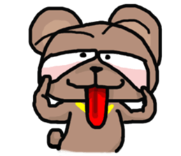 Because it's a bear. sticker #4546050