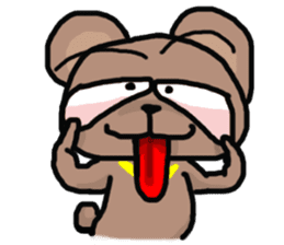 Because it's a bear. sticker #4546050