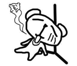 Because it's a bear. sticker #4546060