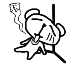 Because it's a bear. sticker #4546060