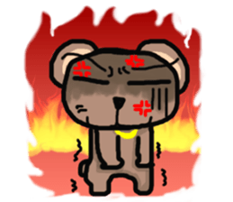 Because it's a bear. sticker #4546062