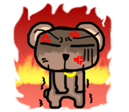 Because it's a bear. sticker #4546062