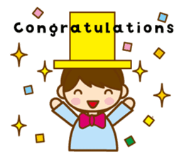 Congratulations sticker #4546134