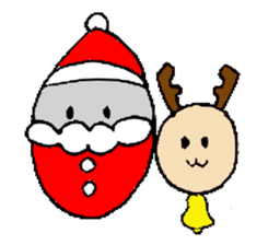 Merry Christmas & Happy New Year Sticker sticker #4546309