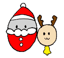 Merry Christmas & Happy New Year Sticker sticker #4546309