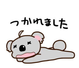 KOALA of the day sticker #4546397