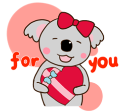KOALA of the day sticker #4546417
