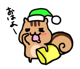 pretty squirrel sticker sticker #4546625