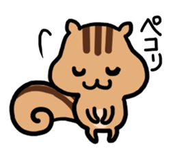 pretty squirrel sticker sticker #4546637
