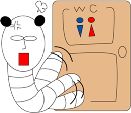 I am here. sticker #4546703