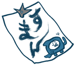 Japanese ninja sticker #4546729