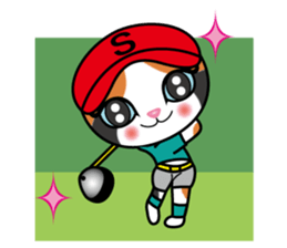 Sara & Sera and friends(2nd) of the cat. sticker #4547066