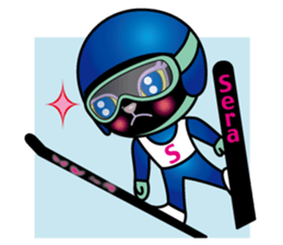 Sara & Sera and friends(2nd) of the cat. sticker #4547069