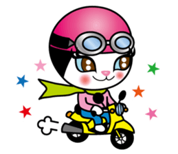 Sara & Sera and friends(2nd) of the cat. sticker #4547072