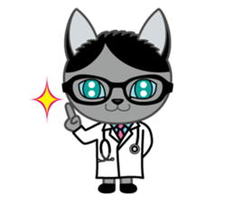 Sara & Sera and friends(2nd) of the cat. sticker #4547074