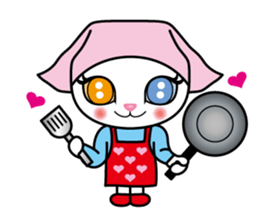 Sara & Sera and friends(2nd) of the cat. sticker #4547077