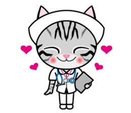 Sara & Sera and friends(2nd) of the cat. sticker #4547082