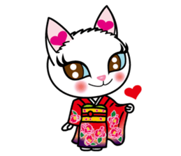 Sara & Sera and friends(2nd) of the cat. sticker #4547085