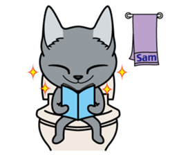 Sara & Sera and friends(2nd) of the cat. sticker #4547088