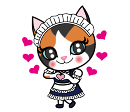 Sara & Sera and friends(2nd) of the cat. sticker #4547096