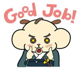 SAMURAI "HAM" sticker #4547346